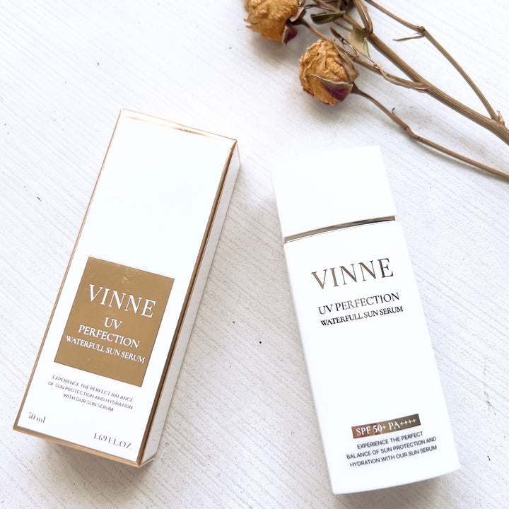 日焼け止めの限界を越えた!【VINNE】UVパーフェクション ウォーターフルサンセラム